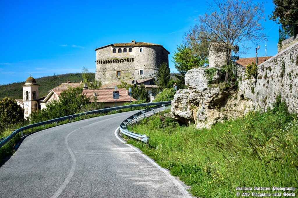 Rocca di Ornaro in Sabina nel Lazio in Italia