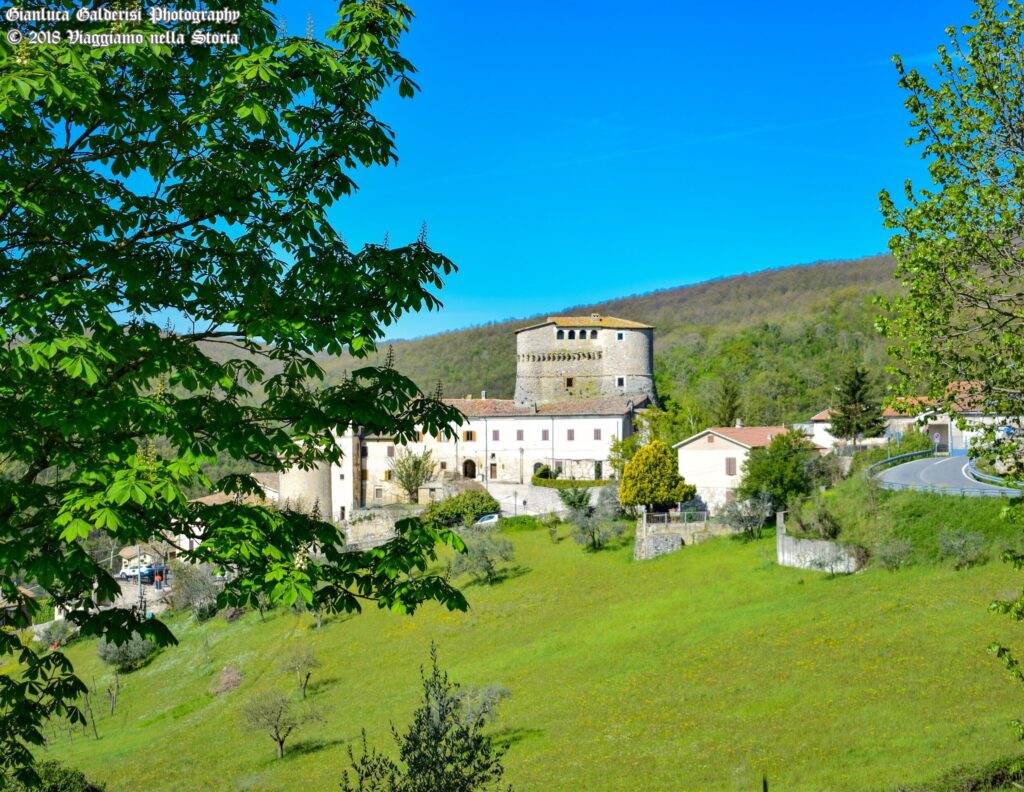 Rocca di Ornaro in Sabina nel Lazio in Italia